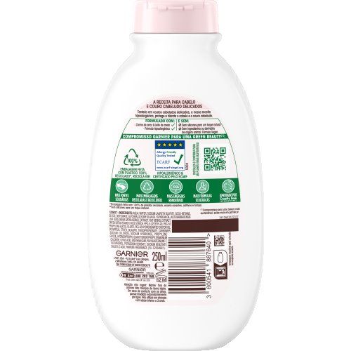 SHAMPOO AVEIA 250ML BACK 3600541887640